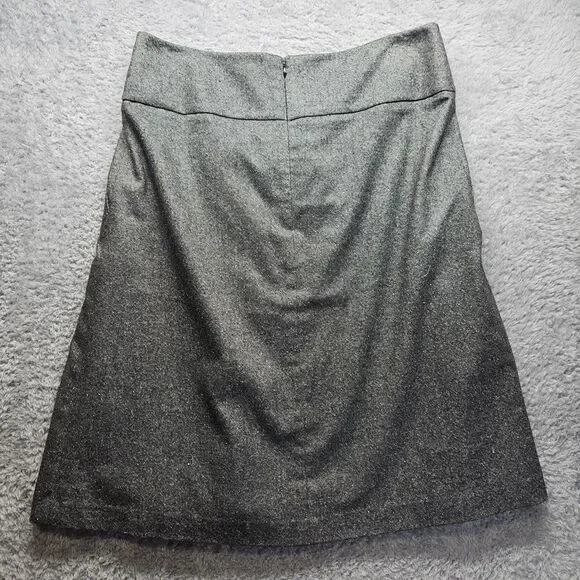 Talbots Womens Gray Skirt Suit Set Size 18 XL Wool Blend - Picture 7 of 16